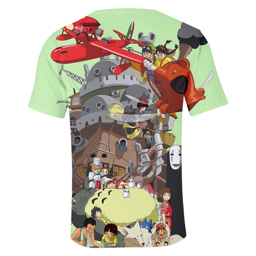 Футболка Мужская/Женская/детская с 3D принтом из японского аниме|Мужские