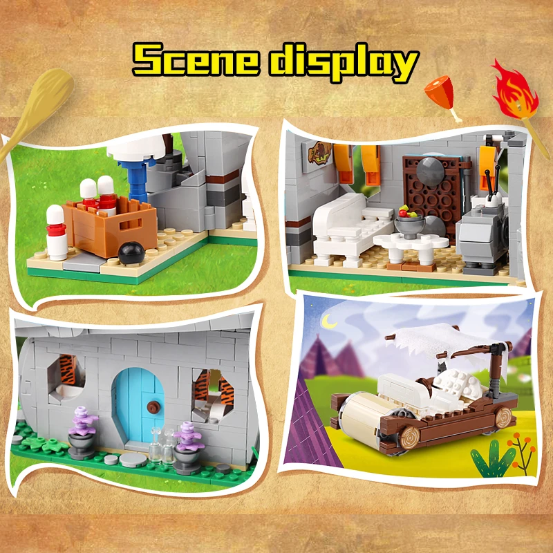 51001 Flintstones коллекционные игрушки с 21316 моделями строительные блоки кирпичи развивающие игрушки рождественские подарки