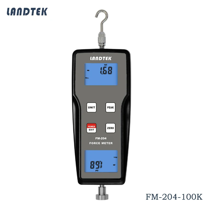 

FM-204-100K Portable Pull Push Digital Force Gauge Dynamometer