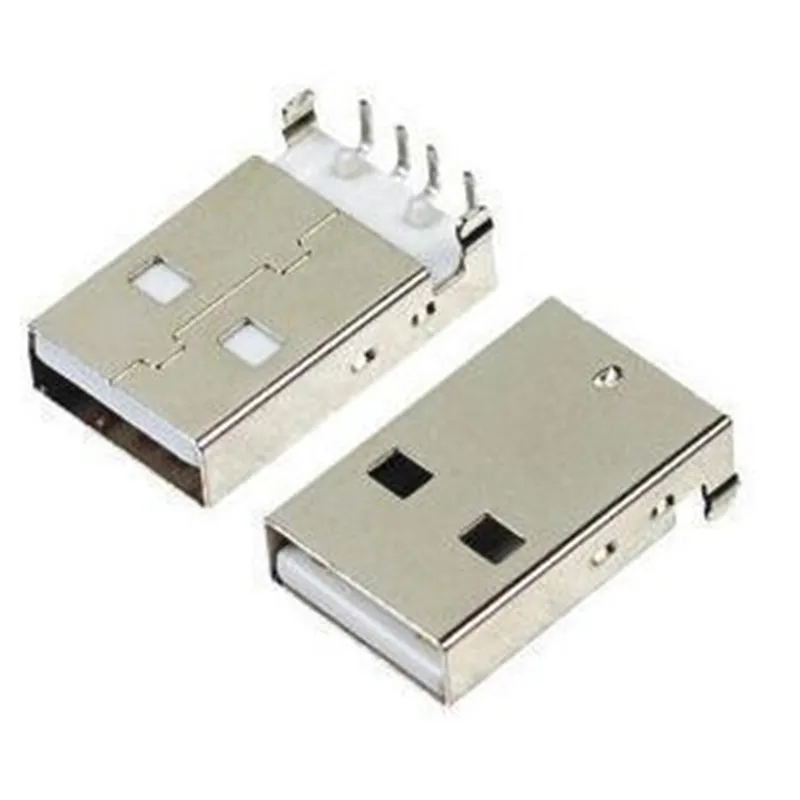 10 шт. разъёмы USB 2 0 типа А под прямым углом 90|connector plug|connector usbconnector male |