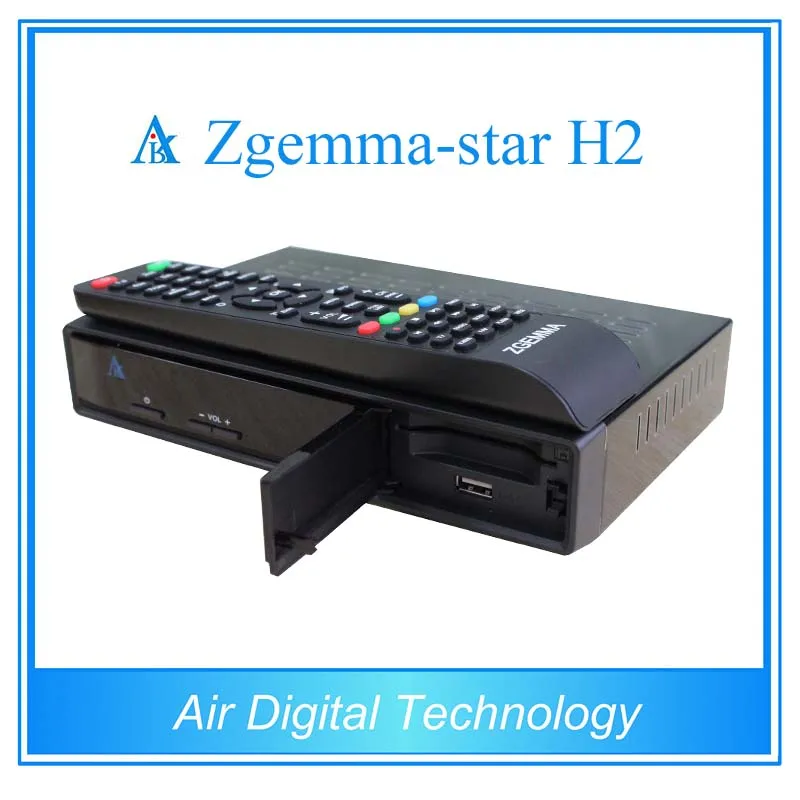 2 шт. Zgemma star H2 цифровой спутниковый ресивер телеприставке комбинированный тюнер с