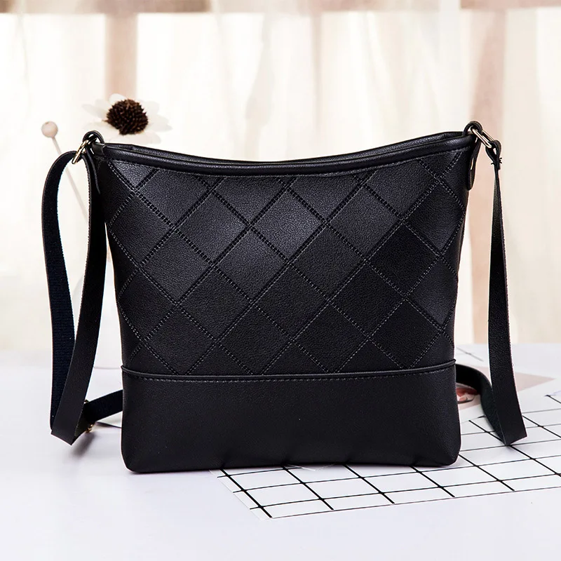New retro Women bag high quality Patchwork color shoulder crossbody large capacity casual handbags | Багаж и сумки