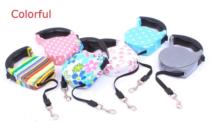 Автоматический поводок для собак D74 регулируемый 5 м выдвижной прогулок и