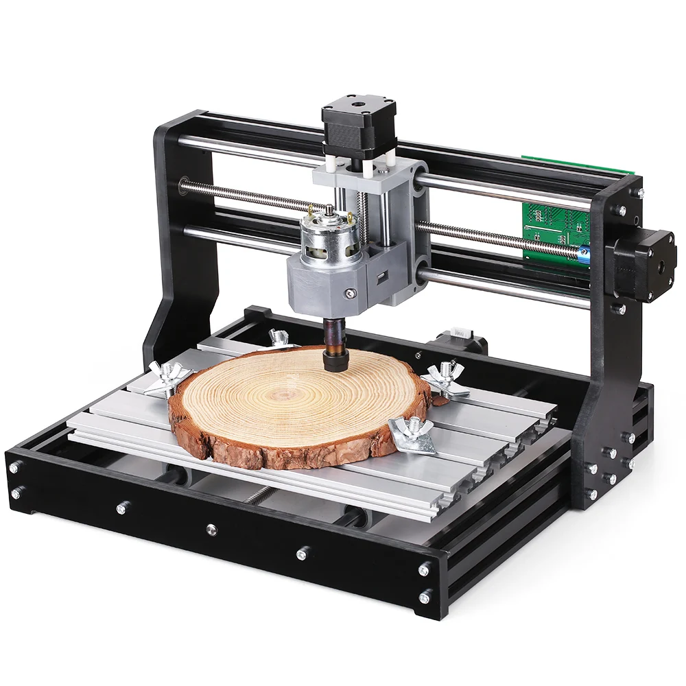

CNC3018 2-in-1 Mini DIY CNC Laser Engraving Machine Router Kit GRBL Control 3 Axis for PCB PVC Plastic Wood Carving Machine