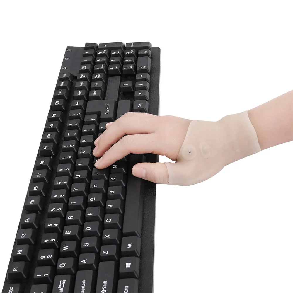 Японские магнитные терапевтические перчатки tenosynovitis мышь ручной палец вывих запястья фиксированный силиконовый браслет цвет один размер