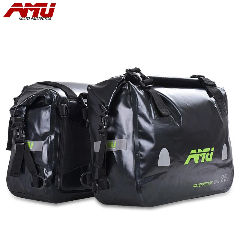 AMU Водонепроницаемая мотоциклетная сумка для хвоста многофункциональная