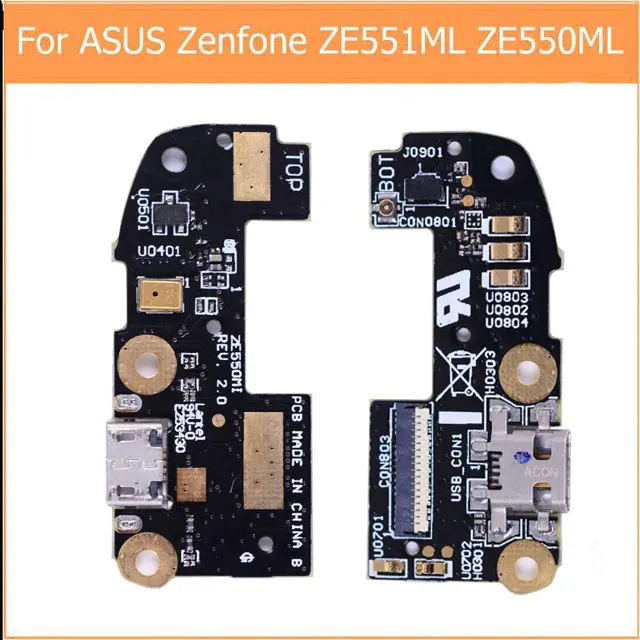 Подлинная USB зарядка микрофон PCB разъем ПОРТ jack плата для Asus zenfone 2 ZE551ML Z550ML 5," Usb зарядка Запасная часть