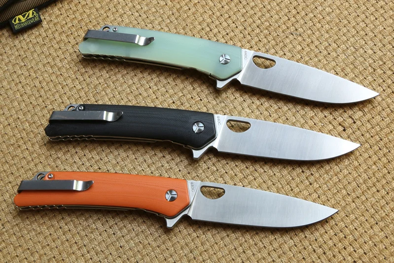 YS-TART LK5016 Флиппер складной нож шарикоподшипник 440C лезвие G10 ручка Открытый выживания Отдых на природе Охота Карманные Ножи EDC инструмент