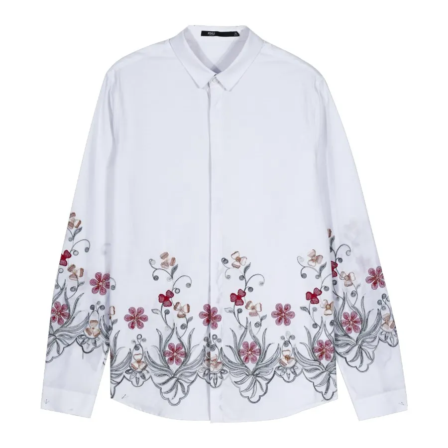 Camisa Social Pinli продукт сделанный осенью 2019 новая мужская рубашка с длинными рукавами