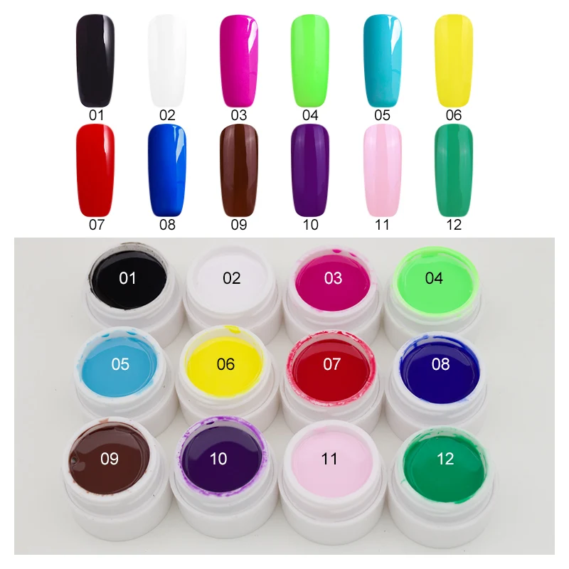 Vrenmol художественные чернила для ногтей трехмерное окрашивание Гель лак УФ краска