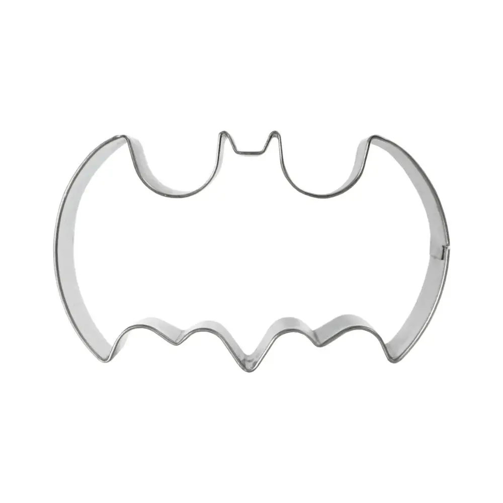 Bat Cokytoop Llama формочки для печенья из нержавеющей стали Единорог Фламинго формы для печенья Пасхальный кролик детский душ вечерние кухонные инструменты для выпечки - Цвет: Bat