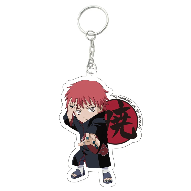 D Аниме Наруто Акацуки Учиха Итачи косплей реквизит Pein Pain Sasori Konan Deidara Kisame дети взрослые ПВХ брелок Подвеска Игрушка Новинка - Цвет: D