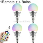 MiLight E14 5 Вт RGB + CCT светодиодный лампы Смарт Wi-Fi затемненный Светодиодный прожектор FUT013 AC 86-265V 2,4 г RF Беспроводной с Wi-Fi и дистанционным управлением приложение Управление