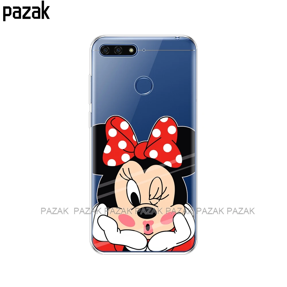 34376 Силиконовый чехол для телефона Huawei Honor 7C 5,7 дюйма, Чехлы, мягкий силиконовый чехол из ТПУ для Huawei honor 7c Aum-L41 - Цвет: 34376