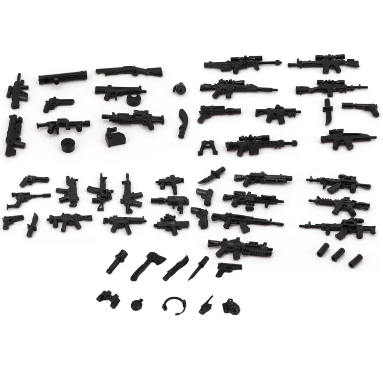 8 видов аксессуаров для спецназа полиция военное оружие Playmobil городские фигурки