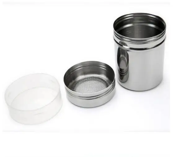 Нержавеющая сталь силовая бутылка бурый порох Кофе Бутылочки для приправ новый