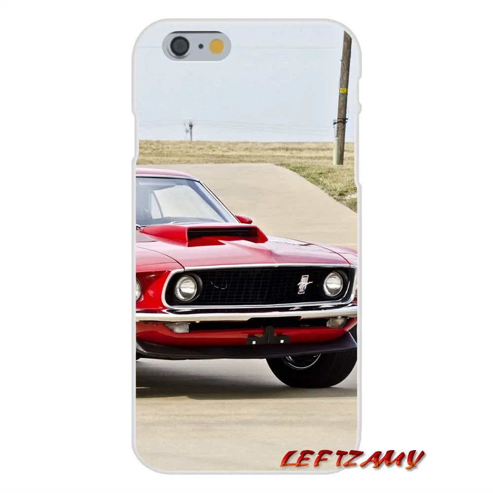 Прозрачные чехлы из ТПУ для Samsung Galaxy A5 A6S A7 A8 A9S Star J4 J6 J7 J8 Prime Plus 2018 Мода Ford Mustang