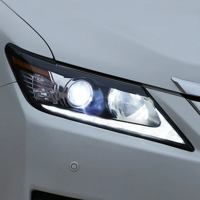 Автомобильный Стайлинг для Toyota Camry фары 2012- светодиодная фара дальнего света Camry DRL Объектив двойной луч H7 HID Xenon bi xenon объектив