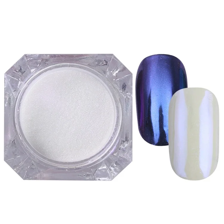 mirror powder 05 Зеркало для ногтей Блестящий Порошок металлический цвет УФ-гель для дизайна ногтей Полировка хромированные хлопья пигмент пыль украшения Маникюр - Цвет: mirror powder 05