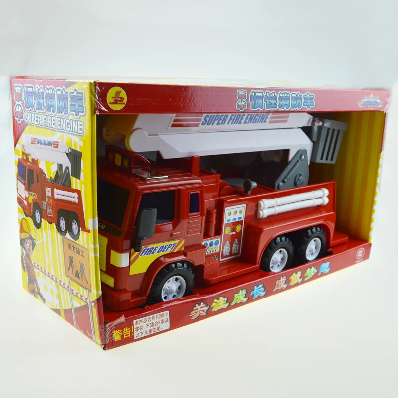 Имитация супер пожарная лестница модель автомобиля сплав ПП пластик