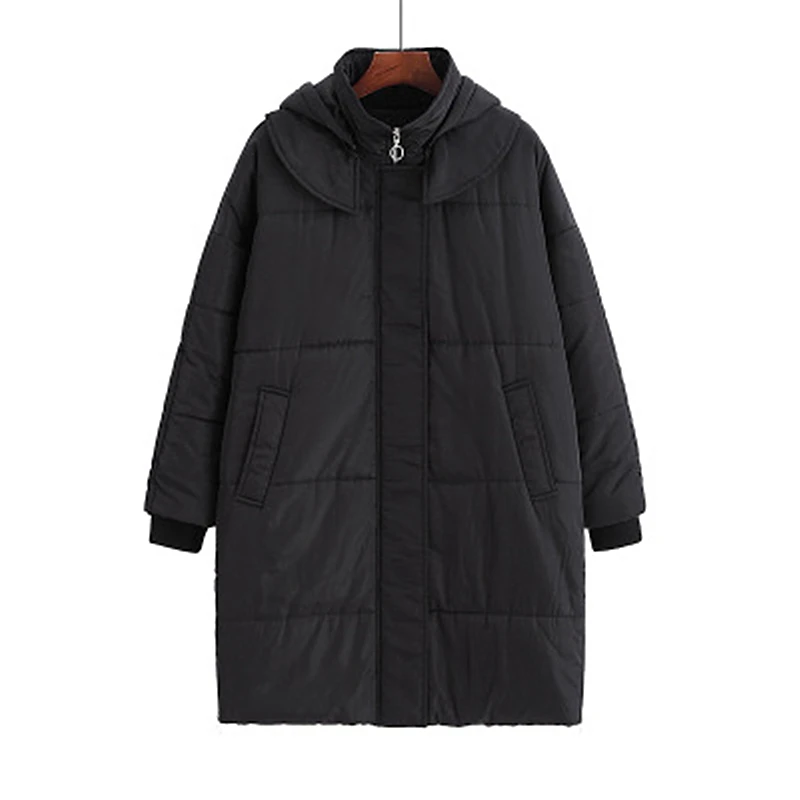 Женское хлопковое пальто облегающее однотонное из натурального хлопка с