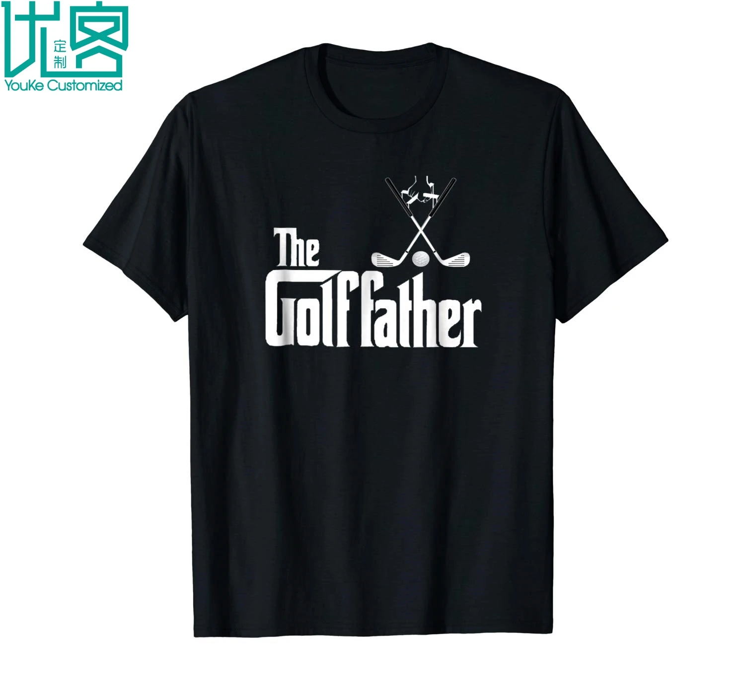 Для мужчин s гольф отец Golffather Смешно Гольф Fathers Day рубашка 2021 летние Мужчин's