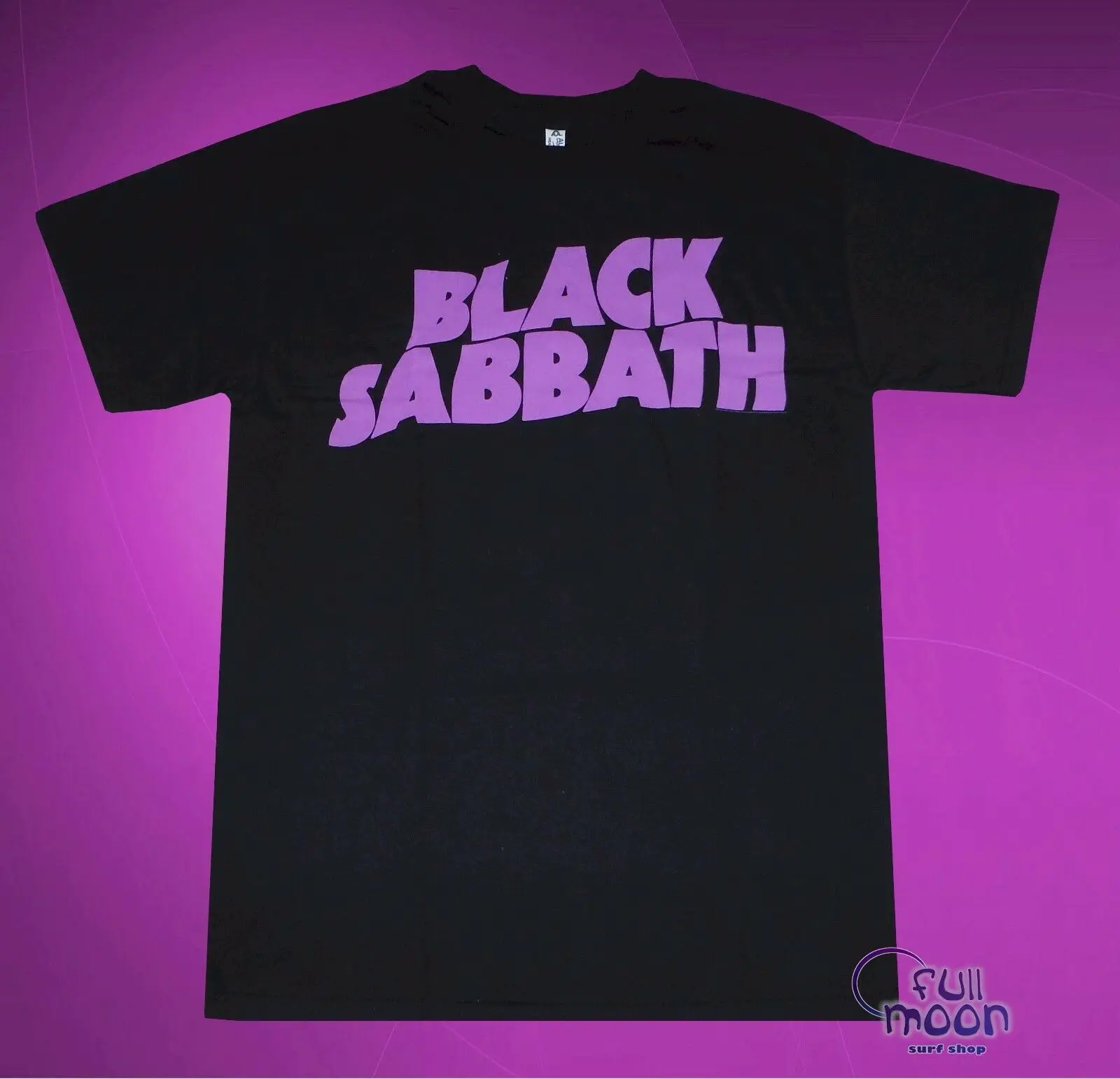 Новый черный логотип Sabbath Ретро Мужская винтажная Классическая футболка|Мужские