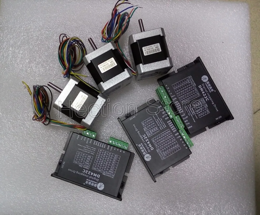 Оптовая продажа 6 шт. в партии система 3D принтера включает 3 шаговый двигатель NEMA 17