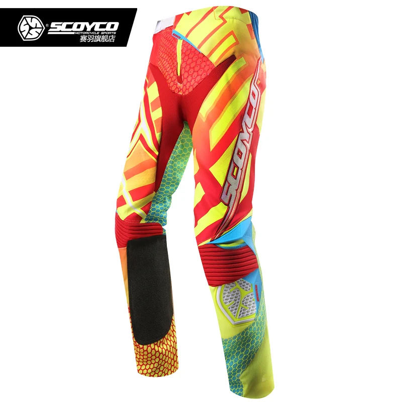 SCOYCO мотоциклетные Брюки Мотокросс брюки для мотоциклистов комбинированный