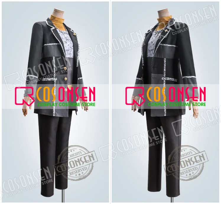 Праздничная коллекция IDOLiSH7 Rokuya Nagi косплей универсальная игровая униформа для
