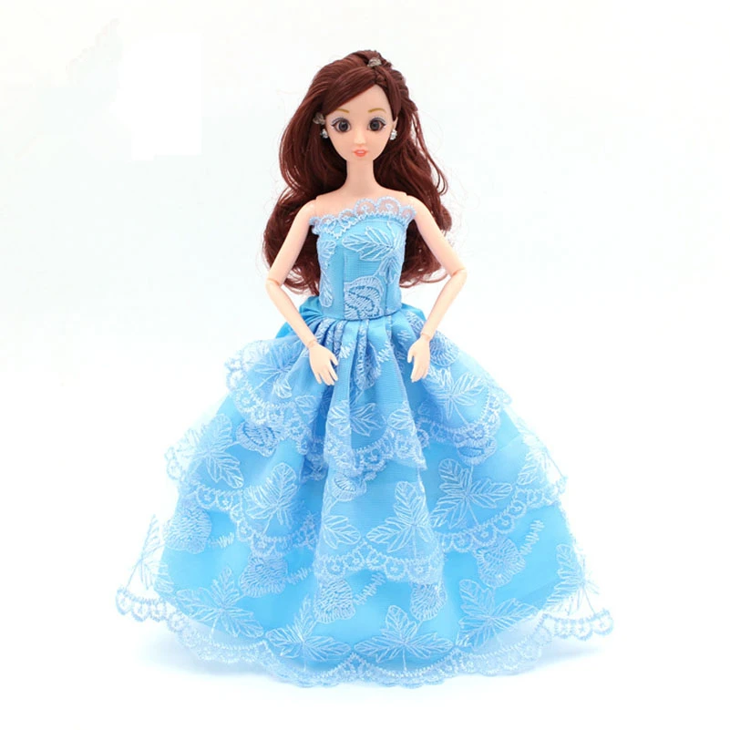 5 pcs Doll Dress Set Princess Clothes Accessories for Dolls Wedding Toys girls Poppenkleding 30cm | Игрушки и хобби