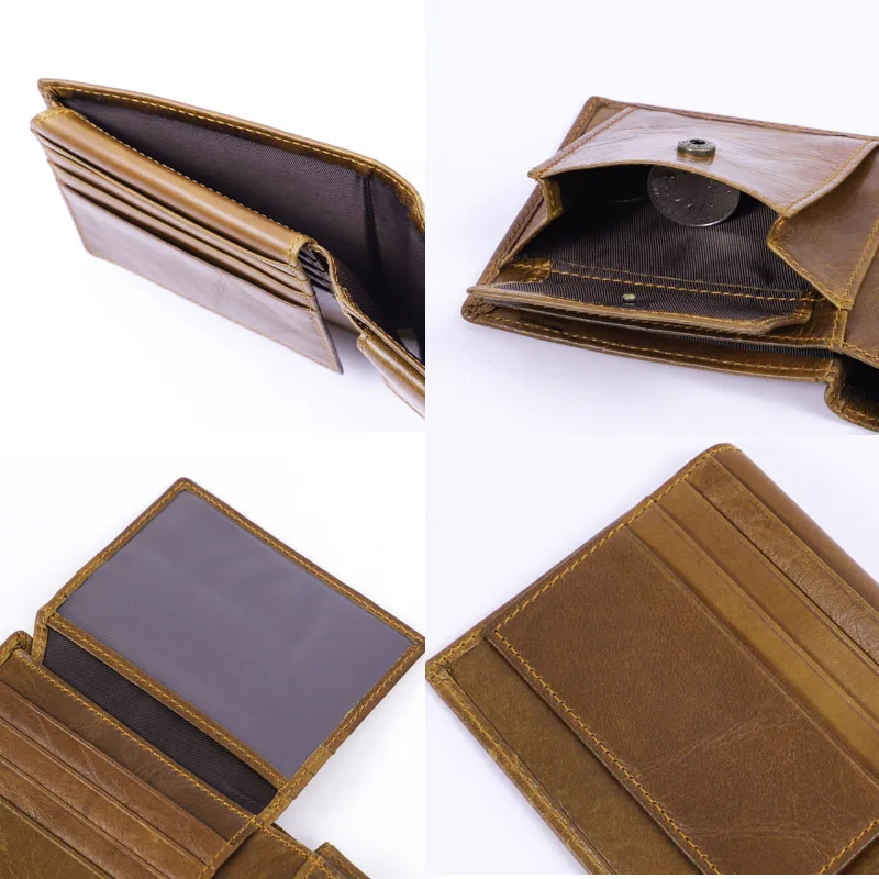 Бренд Betiteto RFID натуральная кожа кошелек для монет мужской Carteras тонкий Mini Walet Portmann