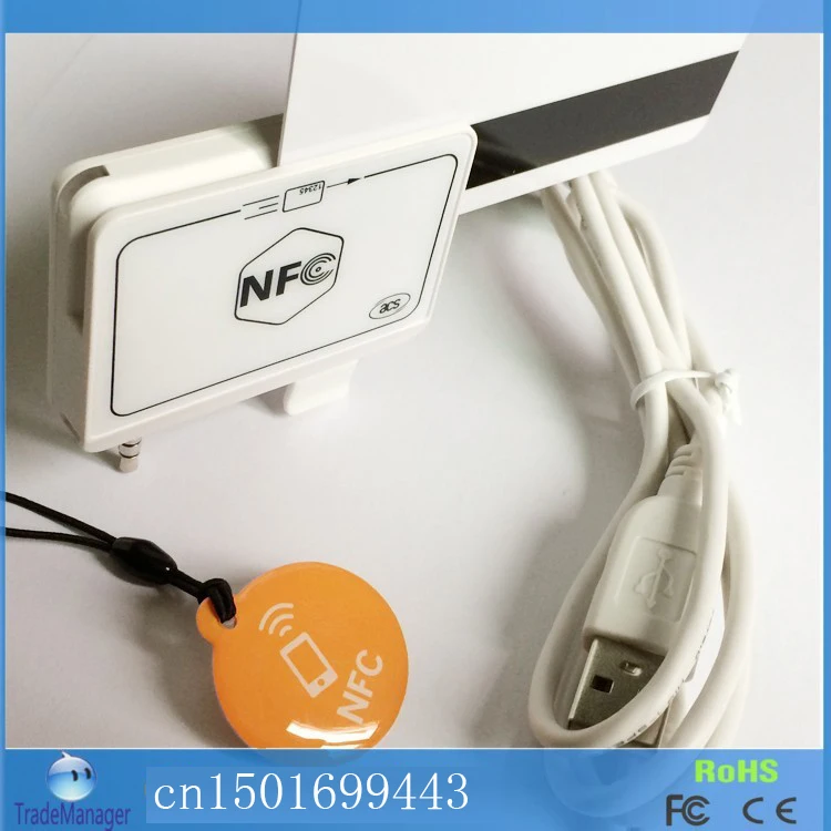 Горячая продажа маленький телефон HF NFC читатель писатель для Android и iPhone *