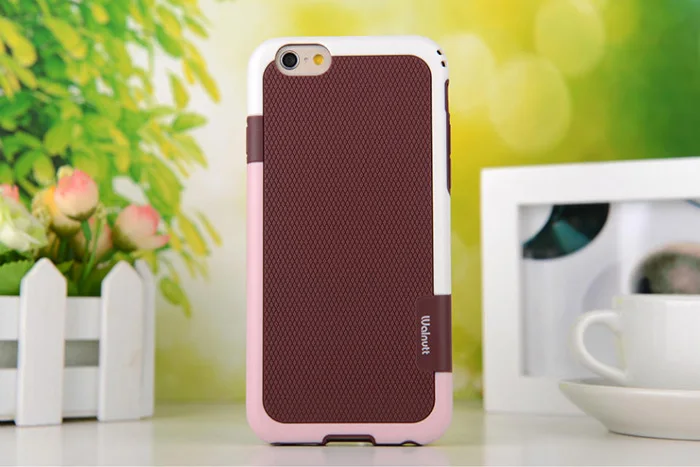 For Apple iPhone 11 pro Max Zenus Walnutt Color Shock Silicone+ PC Shockproof Cover Case for iphone XS max XR X 6 6S 7 8 plus |