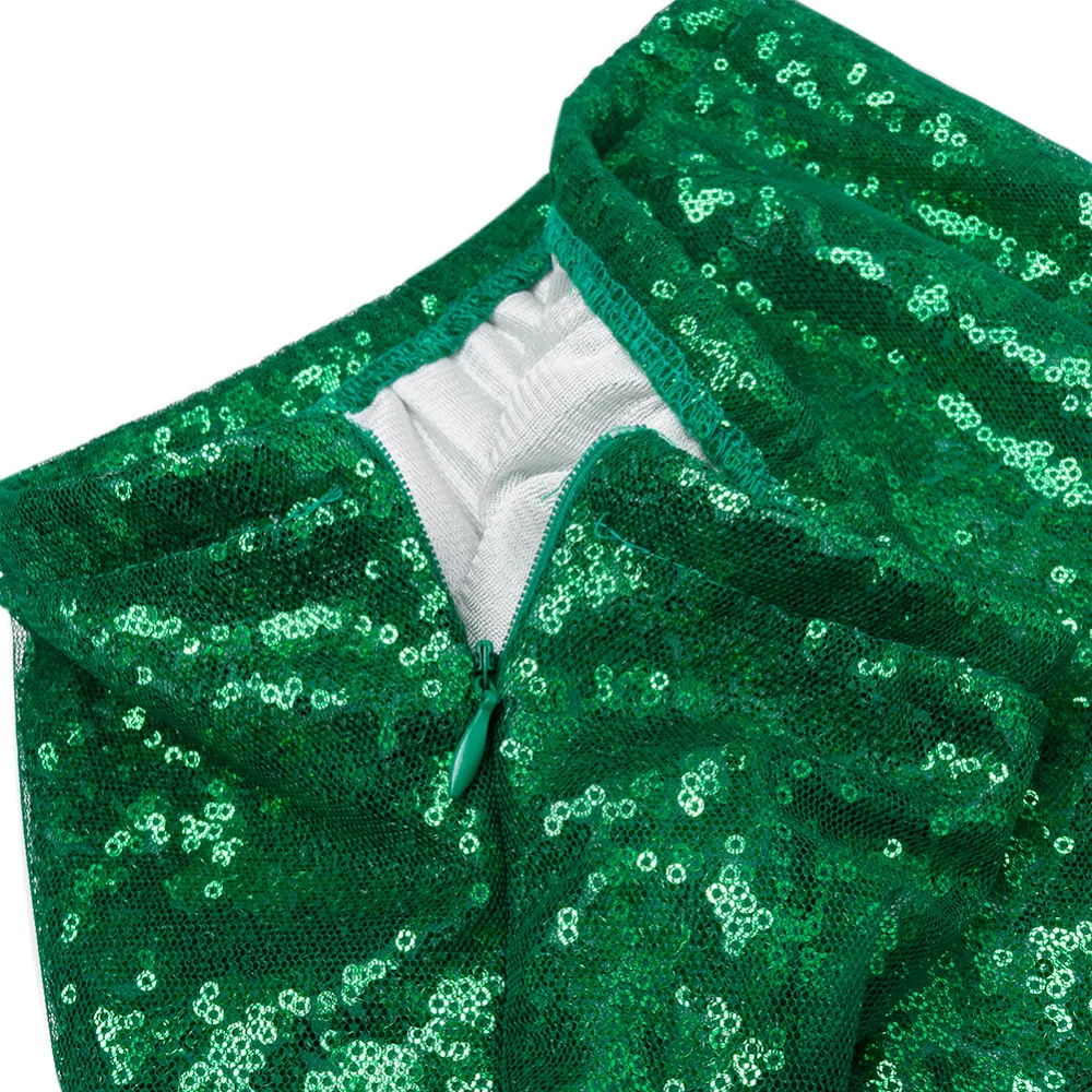 

Hot Sale Women Sequined Mermaid Tail Skirt Party Photography Costume Birthday Party Sequins Maxi Skirts for Ladies Womens