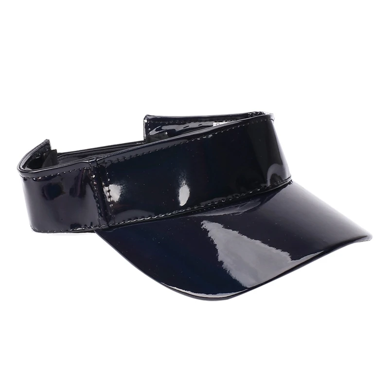 Козырек пустой верх дышащий УФ Защита портативная кожаная Солнцезащитная шляпа