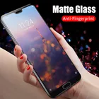 Матовое закаленное стекло для Huawei Honor 8X 10 Lite Play P Smart Plus 2019 Y9 2019 Защитная пленка для экрана с защитой от отпечатков пальцев