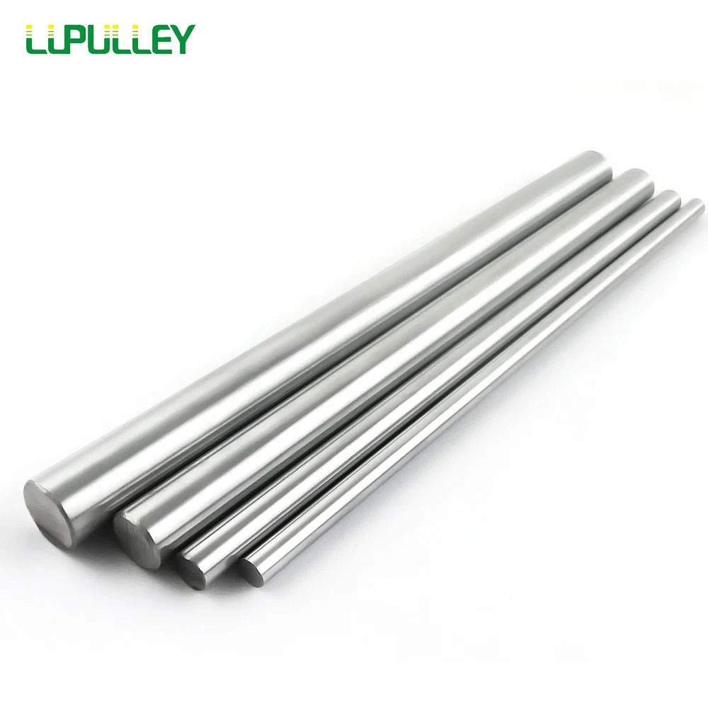 LUPULLEY 6/8/10 мм Хромовая направляющая для линейного вала оптическая ось 8 * 100
