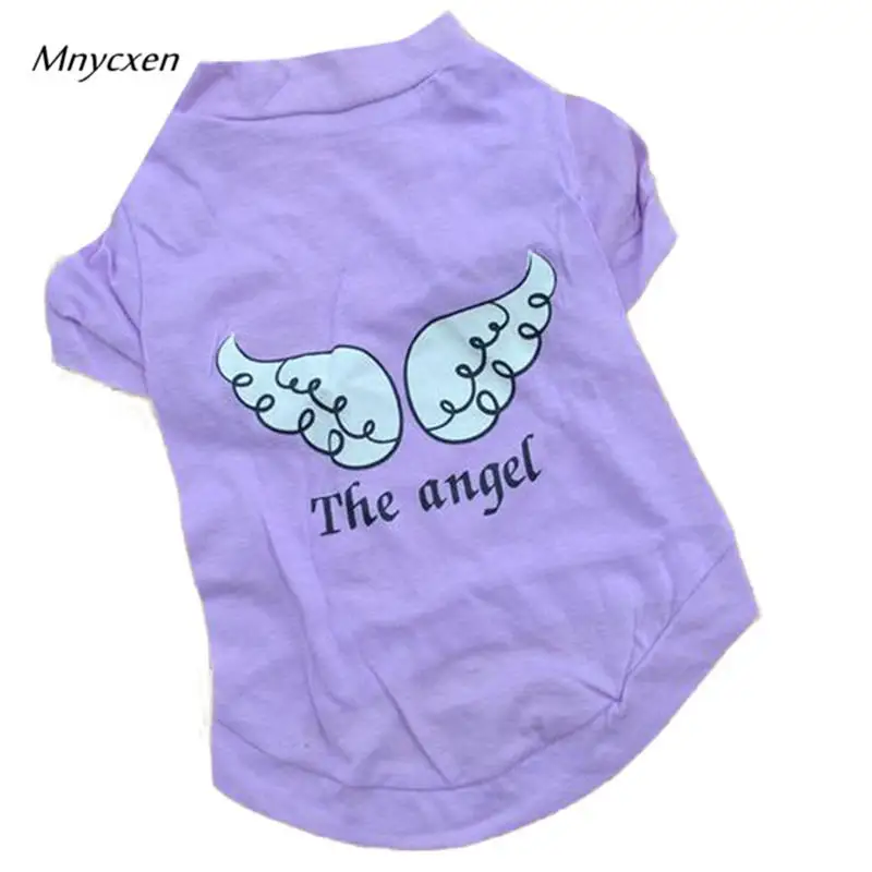 Одежда для собак и домашних животных Сезон весна-лето Roupa De MascotasThe Angel Жилет без
