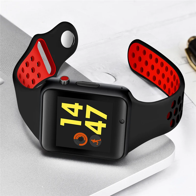 BANGWEI Bluetooth Смарт-часы с сенсорным экраном Поддержка сим-карта TF камера Smartwatch для