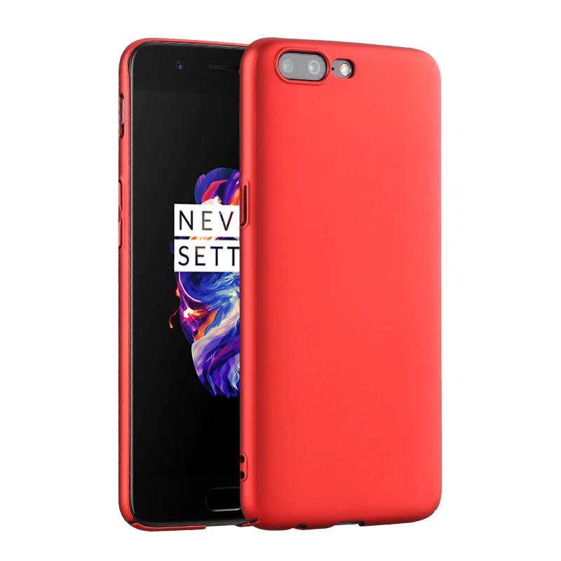 Чехол для oneplus 5, Твердый чехол из поликарбоната one plus 5, чехол MOFi 1+ 5, чехол для oneplus 5, чехол, coque funda, черный матовый чистый