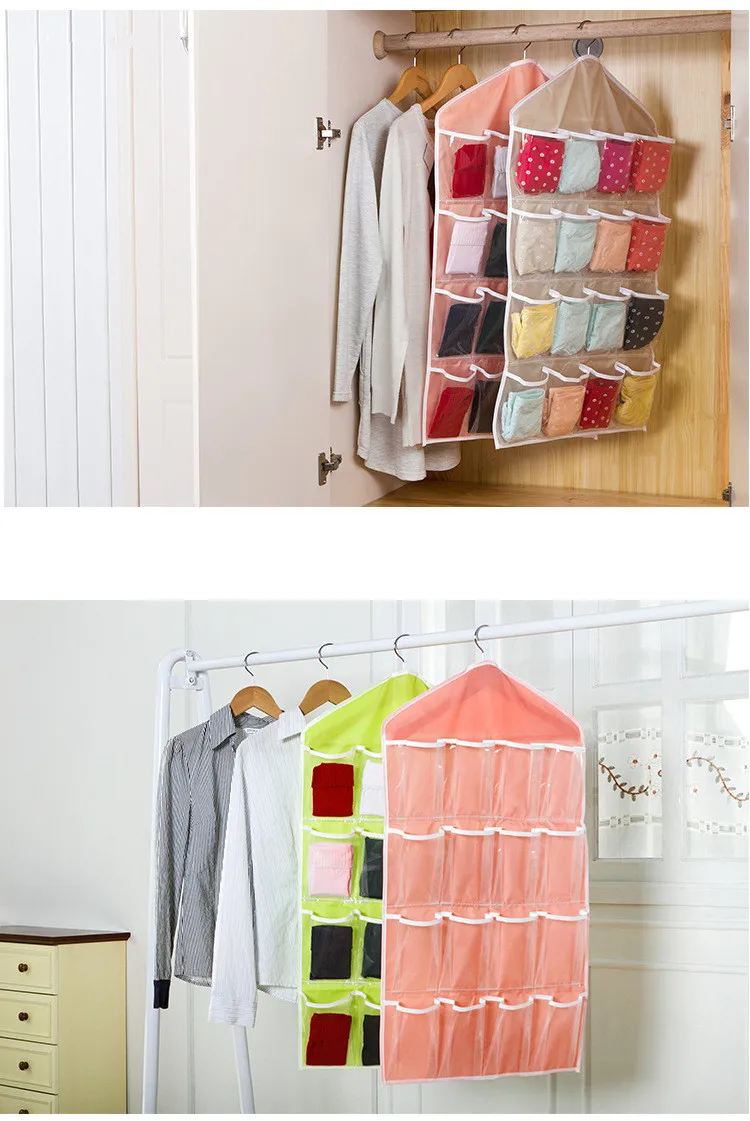 Многофункциональная Корзина для сортировки нижнего белья 1 шт. 16 Карманов