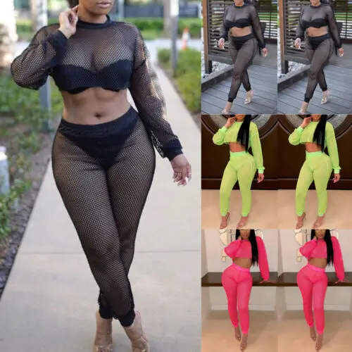 

Women Jumpsuit Romper V-Neck Long Sleeve Crop Top Pants Playsuit Set Clubwear Trousers Bodycon Pants Casual Outfit