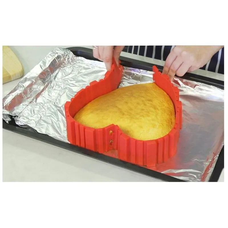 Food grade silicone cake mold magic baking stitch any shape multi-style modeling biscuits DIY fun puzzle 4 set |