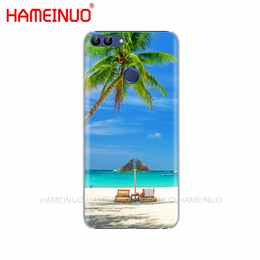HAMEINUO Летний Пляжный волнистый морской чехол для телефона Huawei NOVA 2 2S 3e PLUS LITE p smart 2018