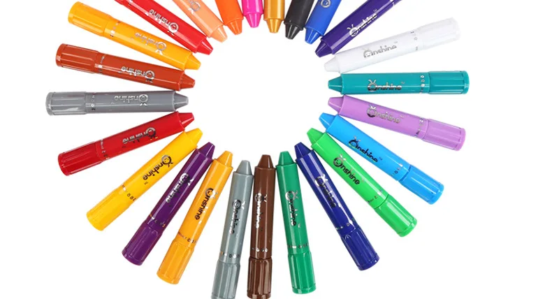 

Brand children non toxic washable crayons for coloring toys/ Kids watercolor brush for Kids Child drawing toys, free shipping