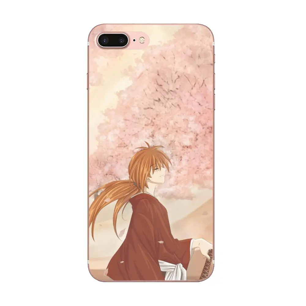 Мягкие чехлы из ТПУ с изображением аниме самурая X для Huawei P7 P8 P9 P10 P20 P30 Lite Mini Plus Pro