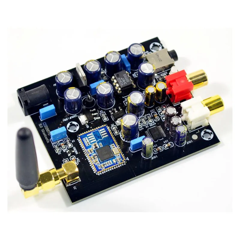DC 12 В CSR8675 усилитель ЦАП декодированная плата без потерь 5,0 Bluetooth плата с оператором JRC5532