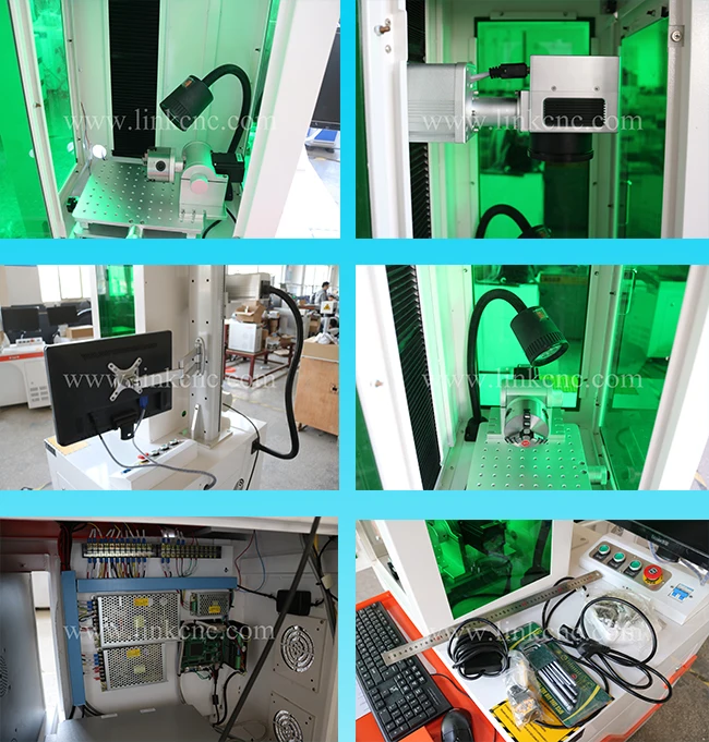 Cheap 20W 30W 50W stainless steel carbon iron aluminum copper brass metal fiber laser marking machine | Инструменты