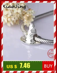 Hot Sale 925 Sterling Silver Charm heart With White cz Beads Fit Pandora Bracelet DIY Wholesale Accessories beads Jewelry Making